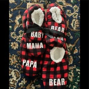 Family Christmas slippers (new)